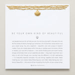 Bryan Anthonys Gold Be Your Own Kind Of Beautiful Statement Choker On Card
