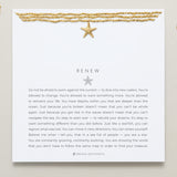 Bryan Anthonys Gold Renew Statement Choker On Card
