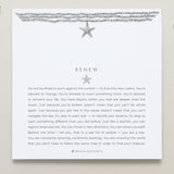 Bryan Anthonys Silver Renew Statement Choker On Card