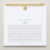 Bryan Anthonys Gold Sea Seeker Statement Choker On Card