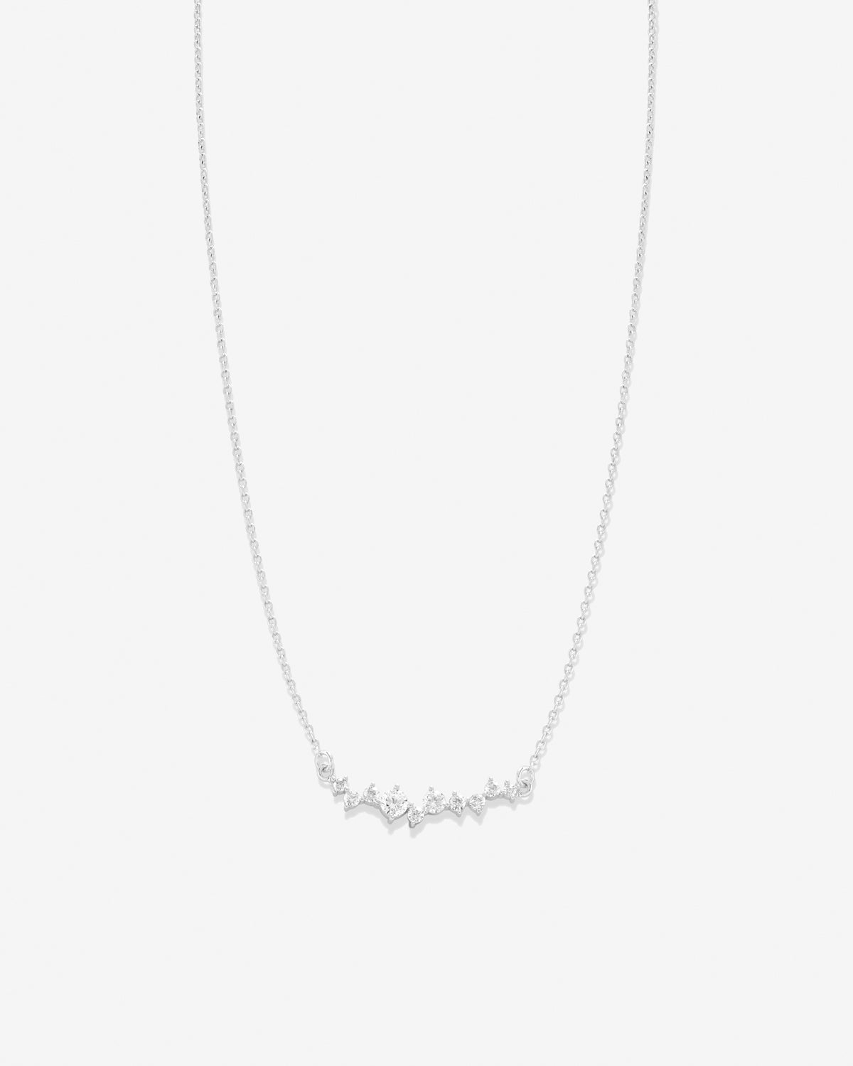 Bryan Anthonys Beautifully Broken Dainty Necklace in Silver