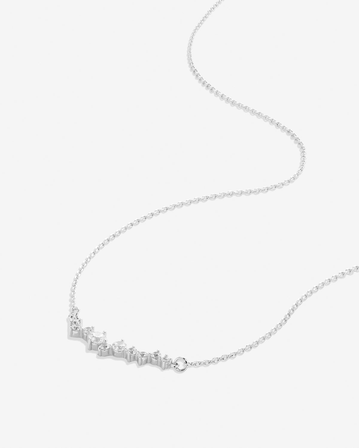 Bryan Anthonys Beautifully Broken Dainty Necklace in Silver