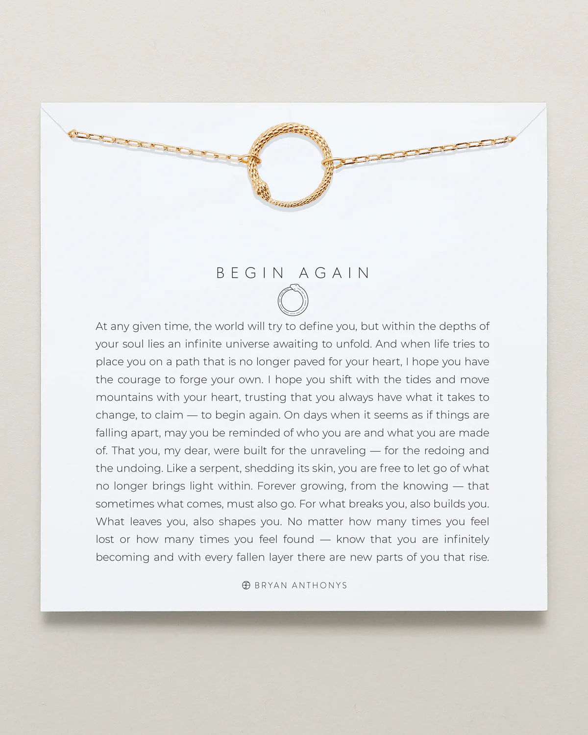 bryan anthonys begin again snake necklace