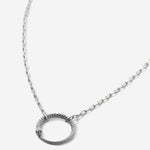 Bryan Anthonys Begin Again Silver Snake Necklace Macro
