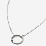 Bryan Anthonys Begin Again Silver Snake Necklace Macro