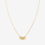 Bryan Anthonys My Circle Dainty Necklace Gold