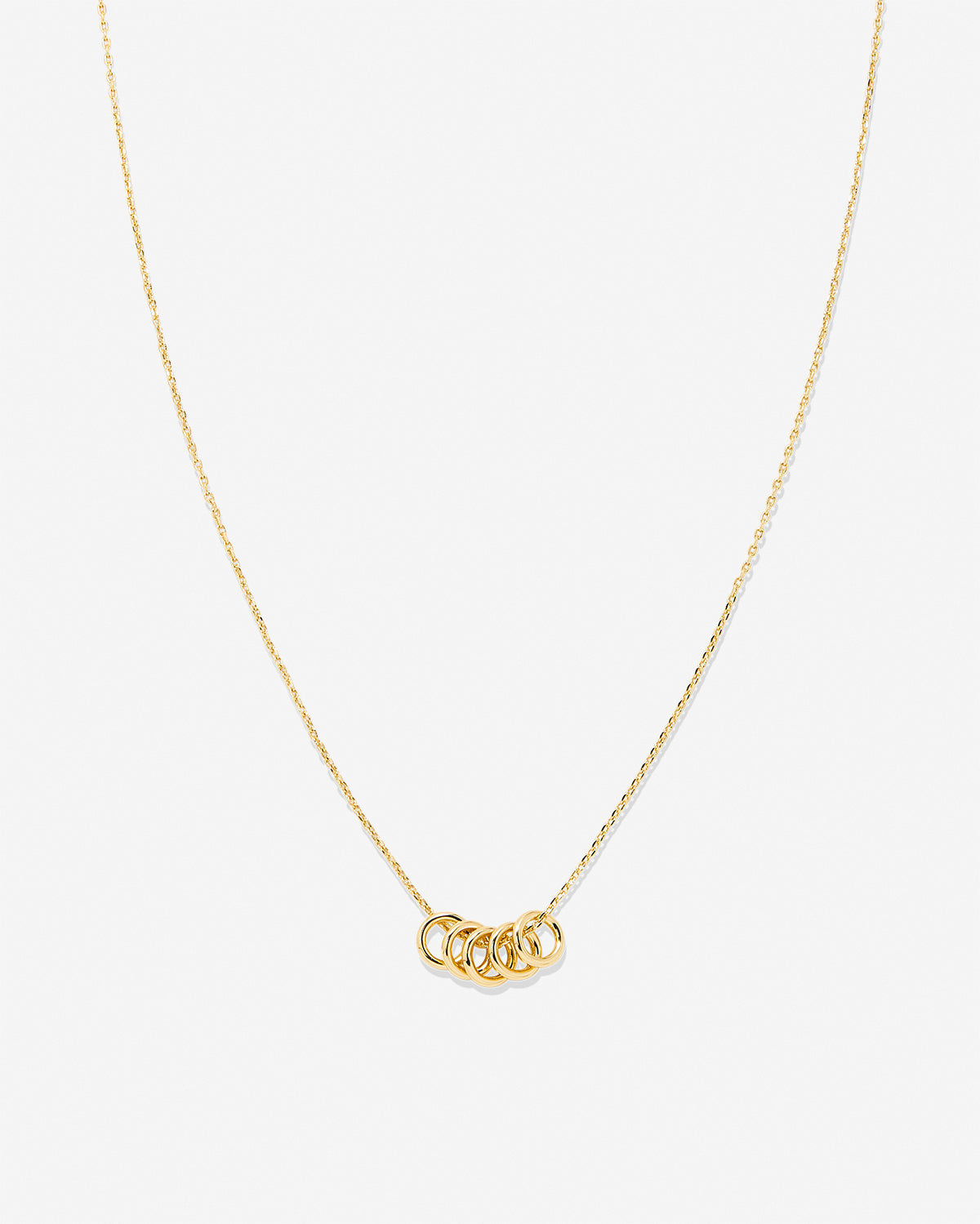 Bryan Anthonys My Circle Dainty Necklace Gold