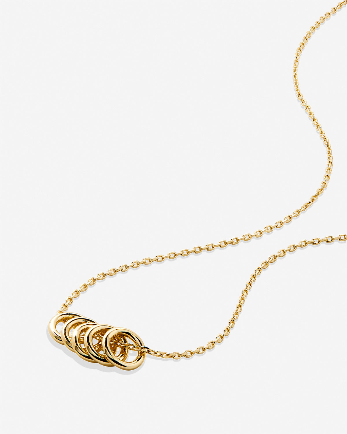 Bryan Anthonys My Circle Dainty Necklace Gold