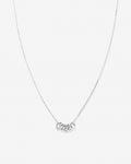 Bryan Anthonys My Circle Dainty Necklace Silver