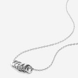 Bryan Anthonys My Circle Dainty Necklace Silver