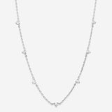 Bryan Anthonys Silver Squad Crystal Necklace
