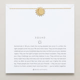 Bryan Anthonys Gold Squad Dainty Necklace On Card