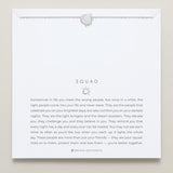 Bryan Anthonys Silver Squad Icon Necklace On Card