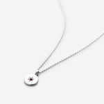 Bryan Anthonys Birthstone Pendant Necklace January Garnet Silver