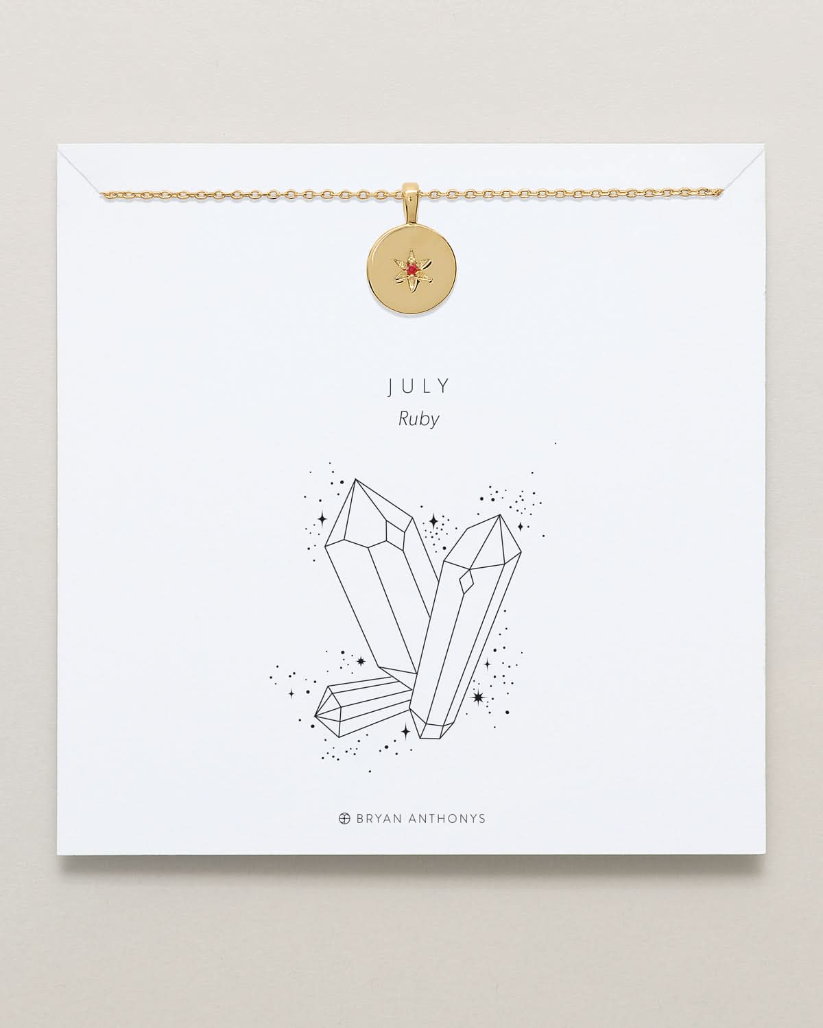 Birthstone Pendant Necklace showcase