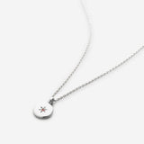 Bryan Anthonys Birthstones Pendant Necklace October Pink Tourmaline Silver