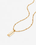 Bryan Anthonys Blank Slate Necklace Gold