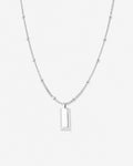 Bryan Anthonys Blank Slate Necklace Silver