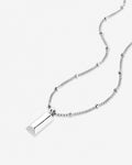 Bryan Anthonys Blank Slate Necklace Silver