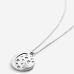 Bryan Anthonys Sun Moon & Stars Celestial Necklace Silver