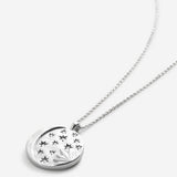 Bryan Anthonys Sun Moon & Stars Celestial Necklace Silver