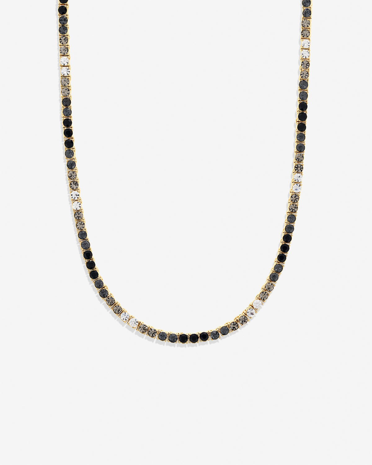 Bryan Anthonys Eclipse Collection Tennis Necklace in Gold