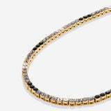 Bryan Anthonys Eclipse Collection Tennis Necklace in Gold