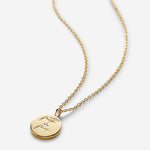 Bryan Anthonys Mindful Messages Faith Over Fear Gold Necklace with Crystal