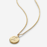 Bryan Anthonys Mindful Messages Faith Over Fear Gold Necklace with Crystal