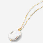    ba-necklace-grit-baroque-pearl-gold-v2  1200 × 1500px  Bryan Anthonys Grit Pendant Necklace Gold Macro
