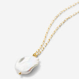    ba-necklace-grit-baroque-pearl-gold-v2  1200 × 1500px  Bryan Anthonys Grit Pendant Necklace Gold Macro