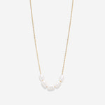 Bryan Anthonys Grit Pearl Necklace in Gold