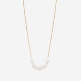 Bryan Anthonys Grit Pearl Necklace in Gold