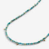 Bryan Anthonys Turquoise Healing Stone Gold Choker Macro
