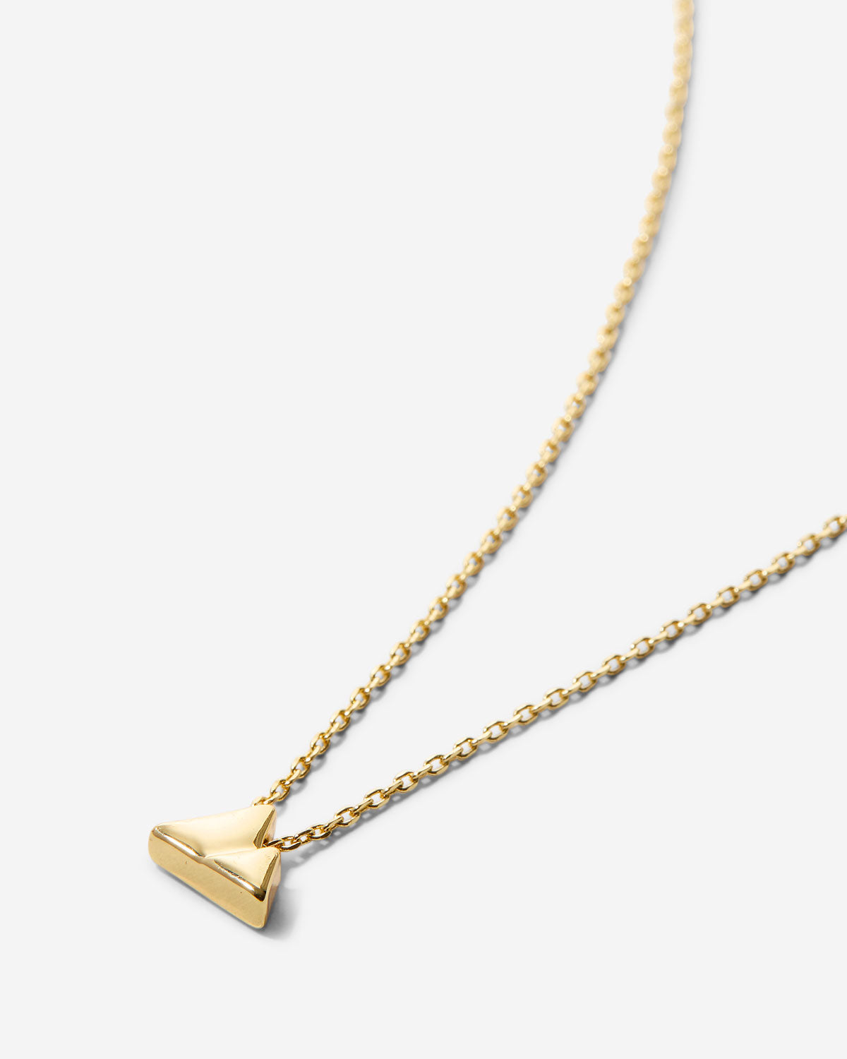 Bryan Anthonys Move Mountains Gold Necklace Macro