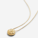 Bryan Anthonys Us Against The World Gold Necklace Macro