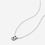 Bryan Anthonys Just For You Silver B Necklace Macro