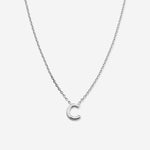 Bryan Anthonys Just For You Silver C Necklace