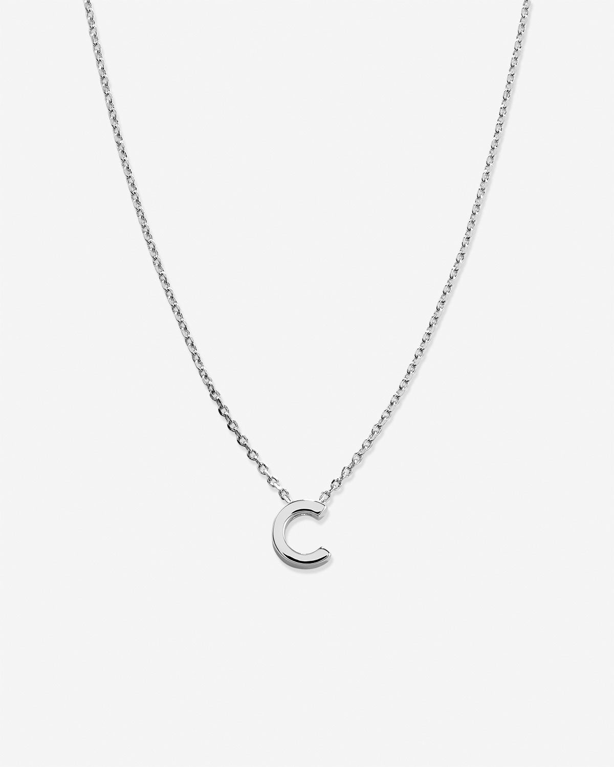 Bryan Anthonys Just For You Silver C Necklace