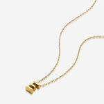 Bryan Anthonys Just For You Gold E Necklace Macro