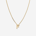 Bryan Anthonys Just For You Gold F Necklace