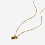 Bryan Anthonys Just For You Gold F Necklace Macro
