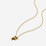 Bryan Anthonys Just For You Gold F Necklace Macro