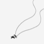 Bryan Anthonys Just For You Silver F Necklace Macro