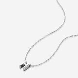 Bryan Anthonys Just For You Silver G Necklace Macro