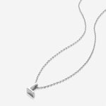 Bryan Anthonys Just For You Silver L Necklace Macro