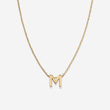 Bryan Anthonys Just For You Gold M Necklace 