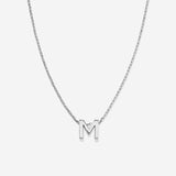Bryan Anthonys Just For You Silver M Necklace