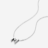 Bryan Anthonys Just For You Silver M Necklace Macro