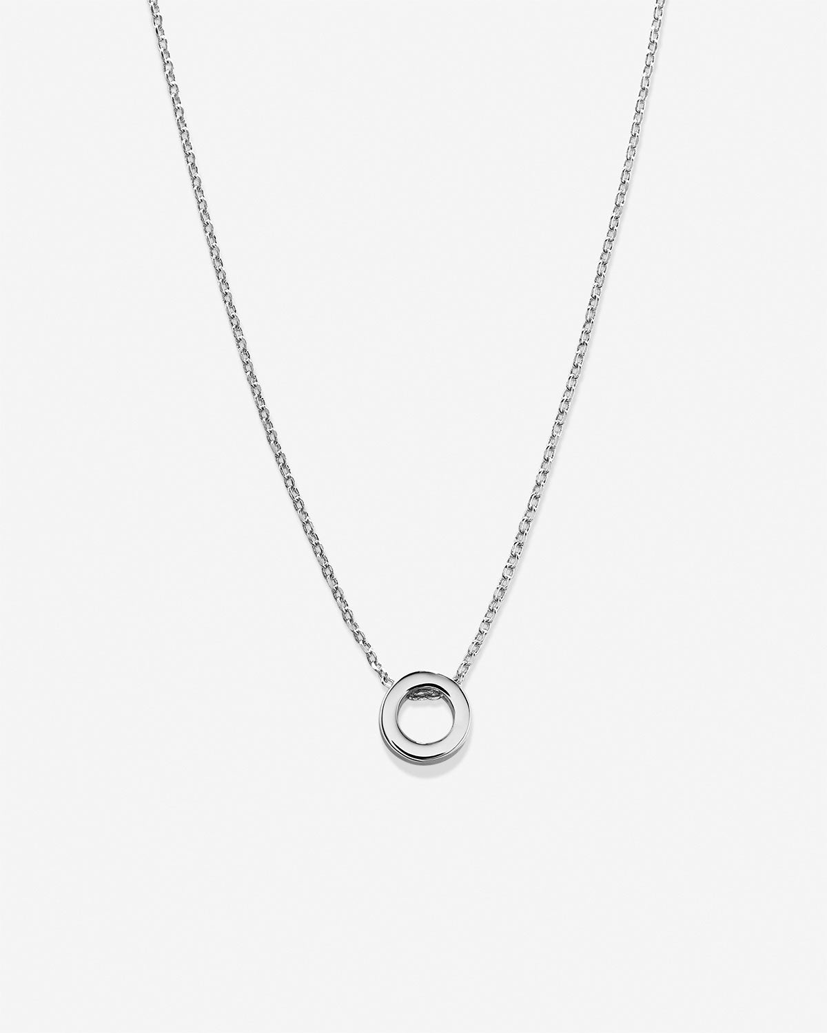 Bryan Anthonys Just For You Silver O Necklace